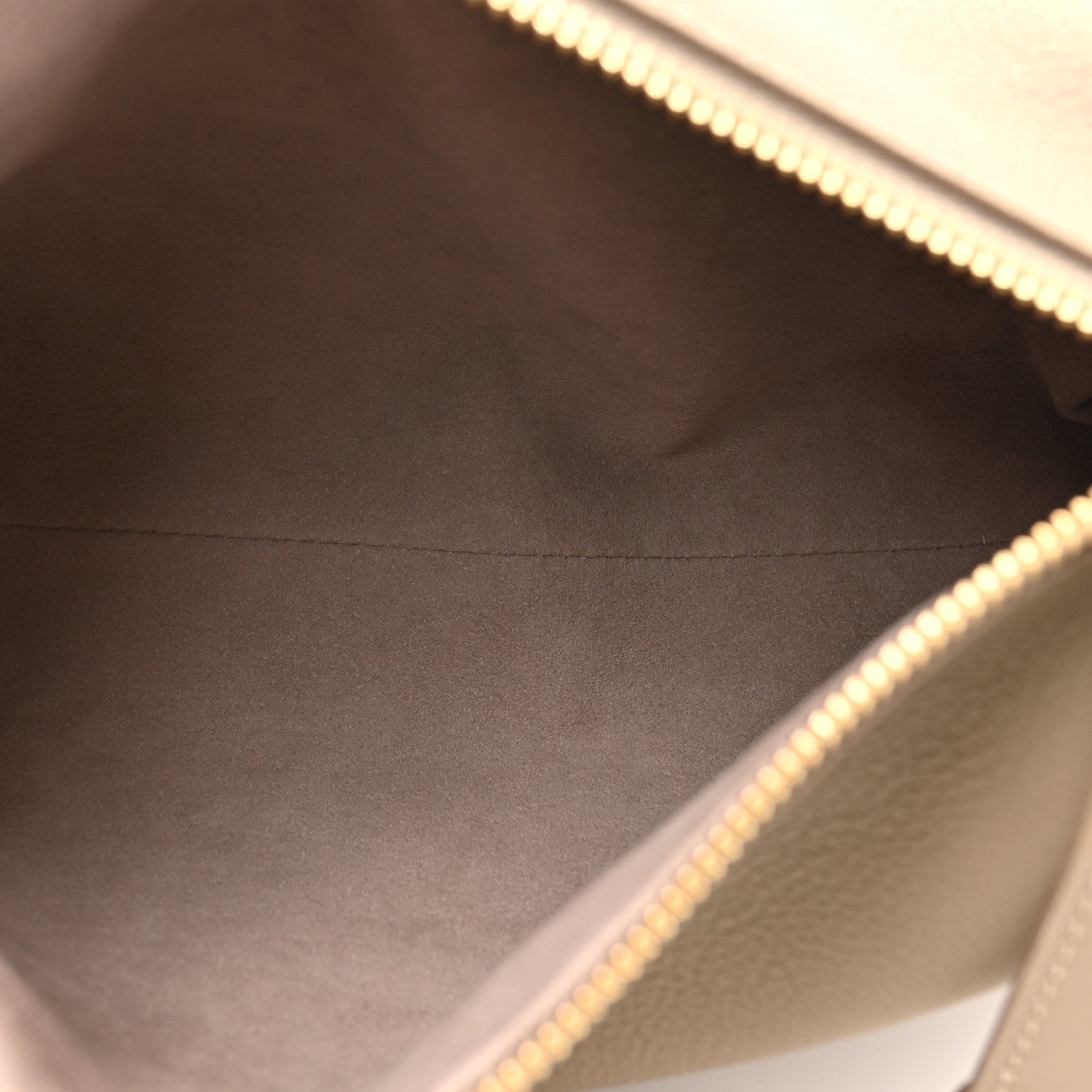 Louis Vuitton Calfskin Side Trunk MM Taupe 5 of 9