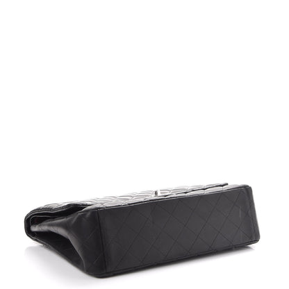 Chanel Lambskin Quilted Maxi Double Flap Black 5 of 12