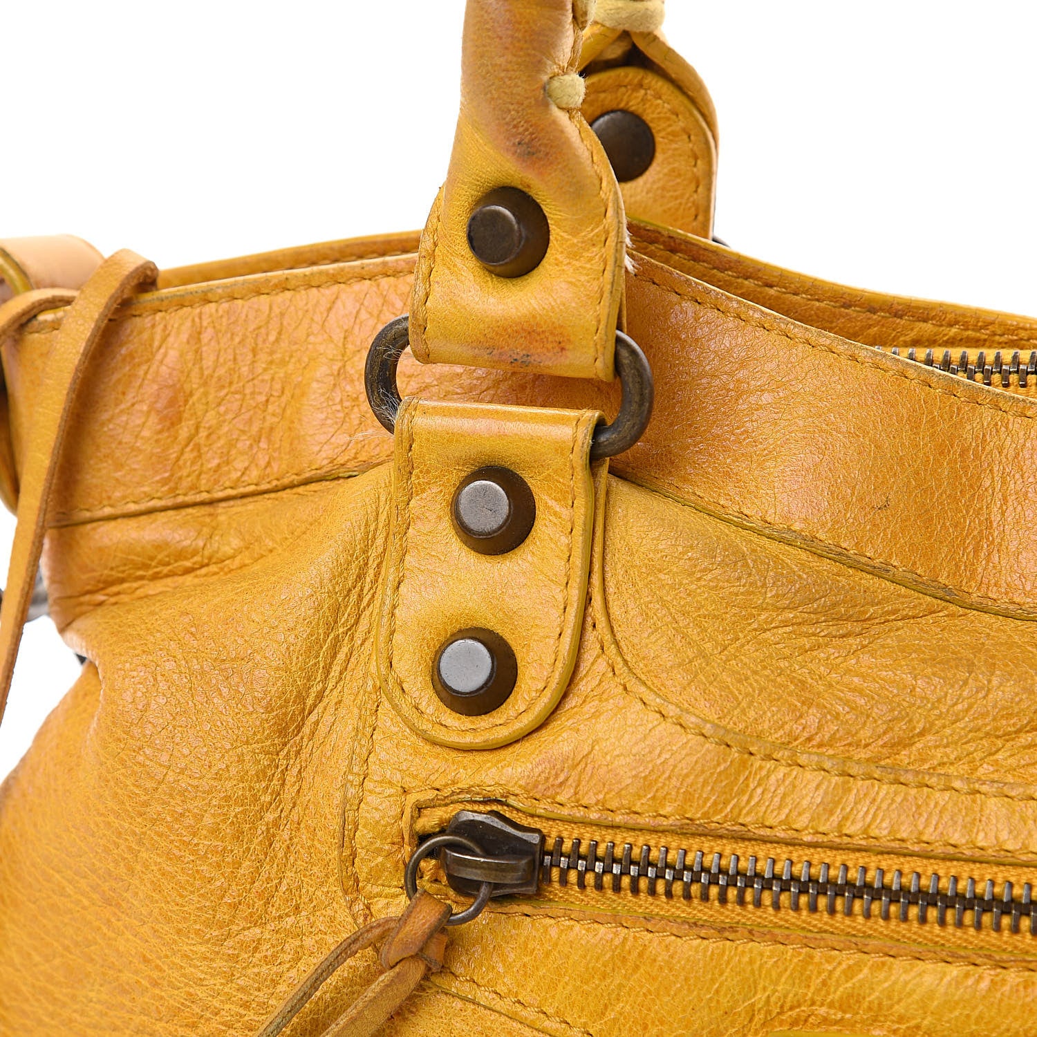 Balenciaga Agneau Classic Hardware First Marigold 16 of 20