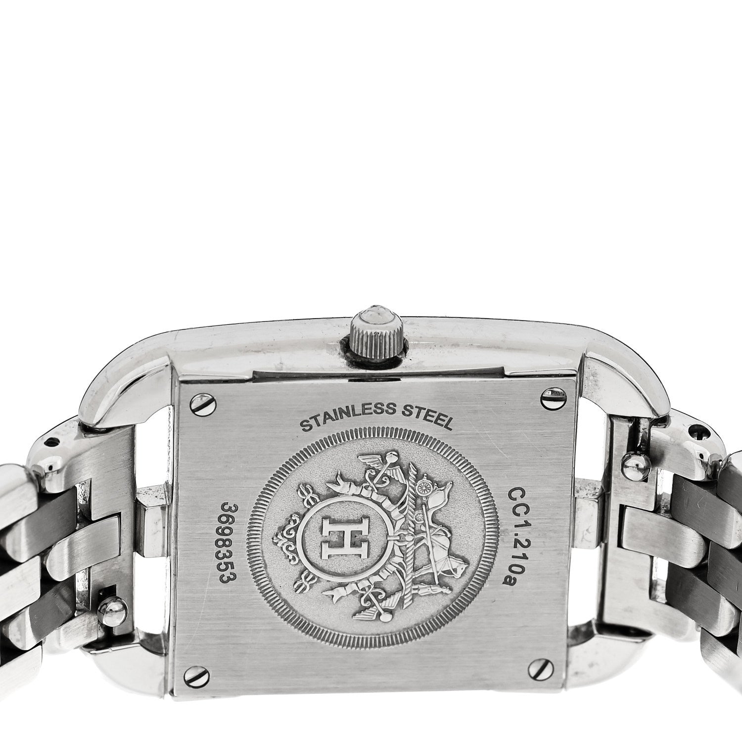Hermes Stainless Steel 23mm Cape Cod Quartz Watch 4 of 5
