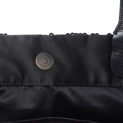 Valentino Garavani Sequin Petale Tote Black 14 of 16