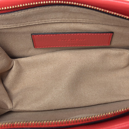 Givenchy Goatskin Suede Cross 3 Crossbody Bag Pink Grey 5 of 9