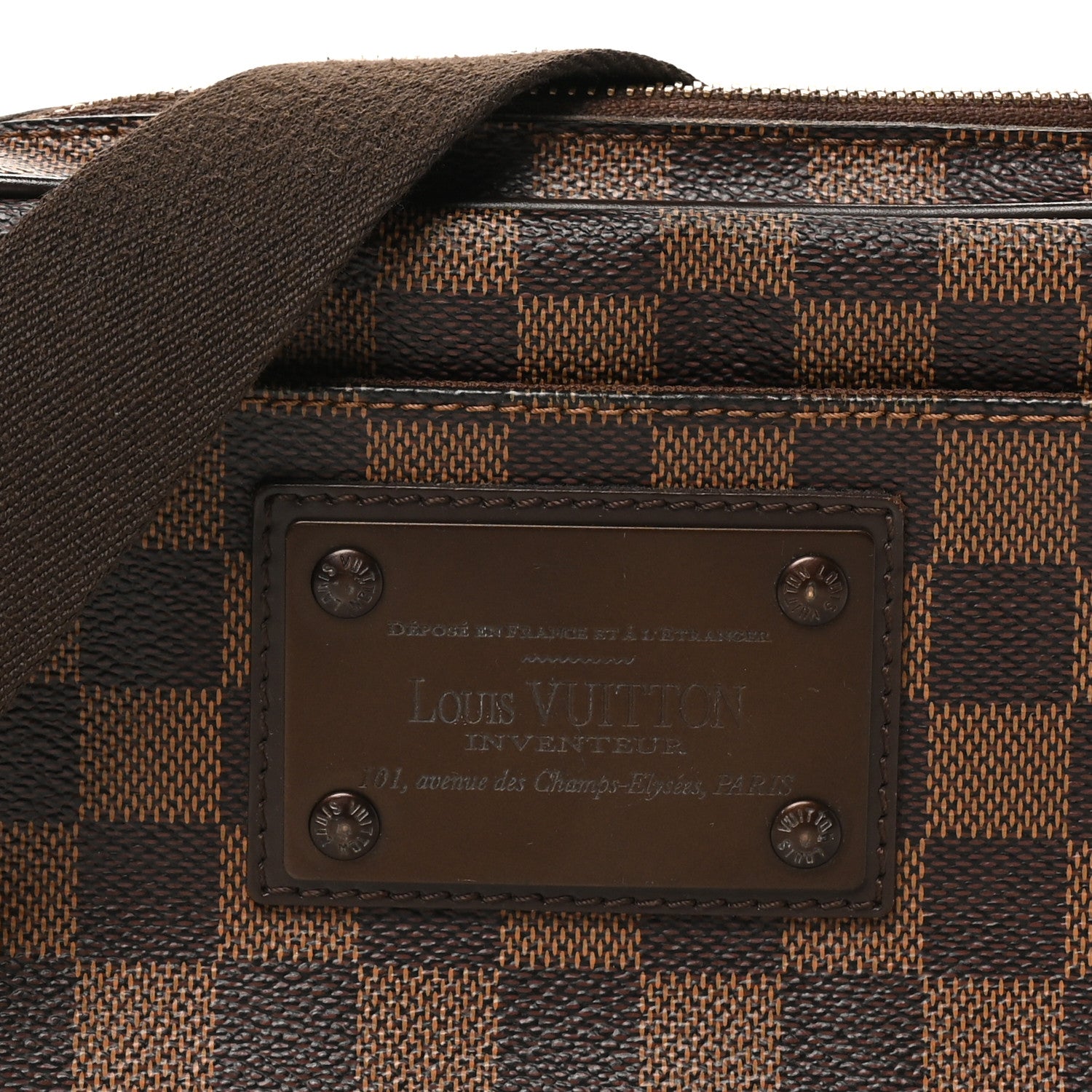 Louis Vuitton Damier Ebene Brooklyn Bum Bag 7 of 9