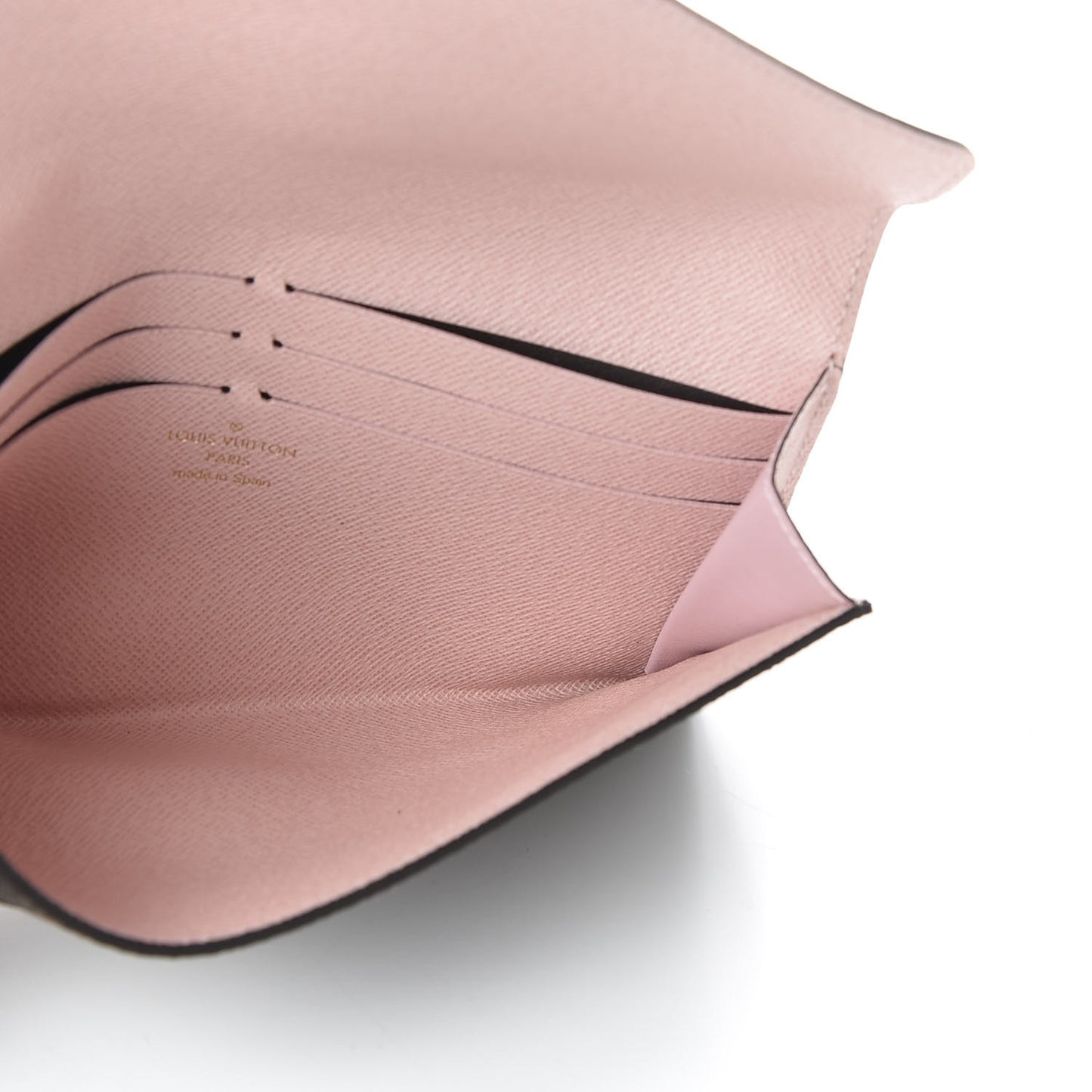 Monogram Jeanne Wallet Rose Ballerine
