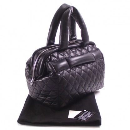 Chanel Lambskin Coco Cocoon Bowler Black 3 of 12