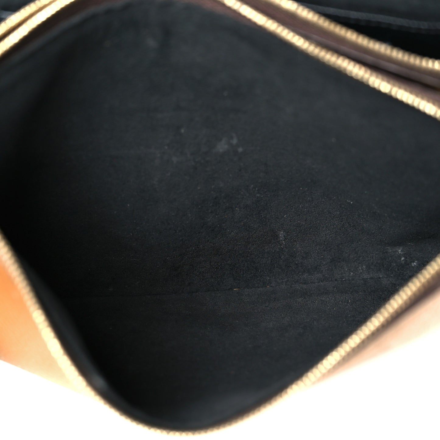 Reverse Monogram Giant Double Zip Pochette