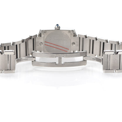 Cartier Stainless Steel 20mm Tank Francaise Quartz Watch 5 of 6