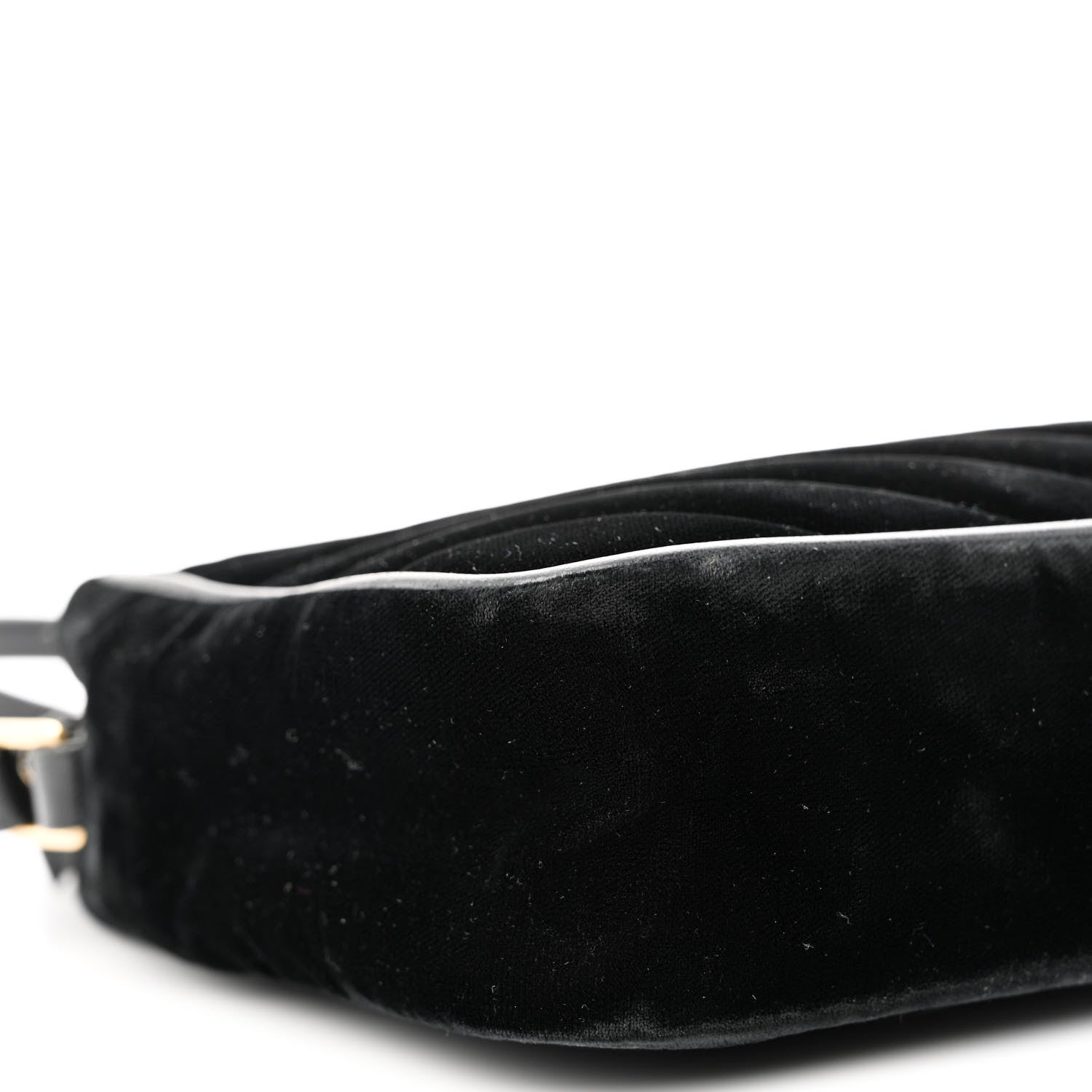 Saint Laurent Velvet Matelasse Monogram Lou Camera Bag Black 9 of 13