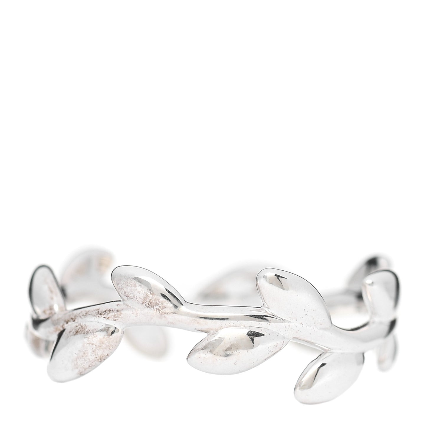 Sterling Silver Paloma Picasso Narrow Olive Leaf Band Ring 52 6