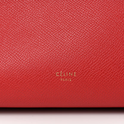 Celine Grained Calfskin Mini Belt Bag Coquelicot 6 of 11