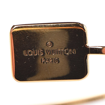 Louis Vuitton Rigid Bracelet S Gold and Blue Lace Agate 4 of 5