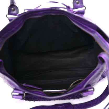 Balenciaga Agneau Classic Hardware City Dark Violet 5 of 20