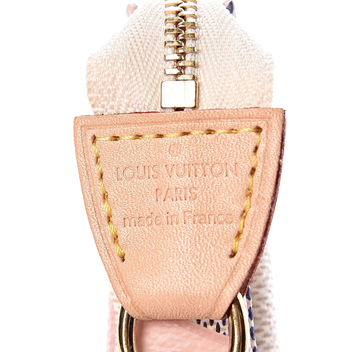 Louis Vuitton Damier Azur Tahitienne Mini Pochette Accessories 6 of 8