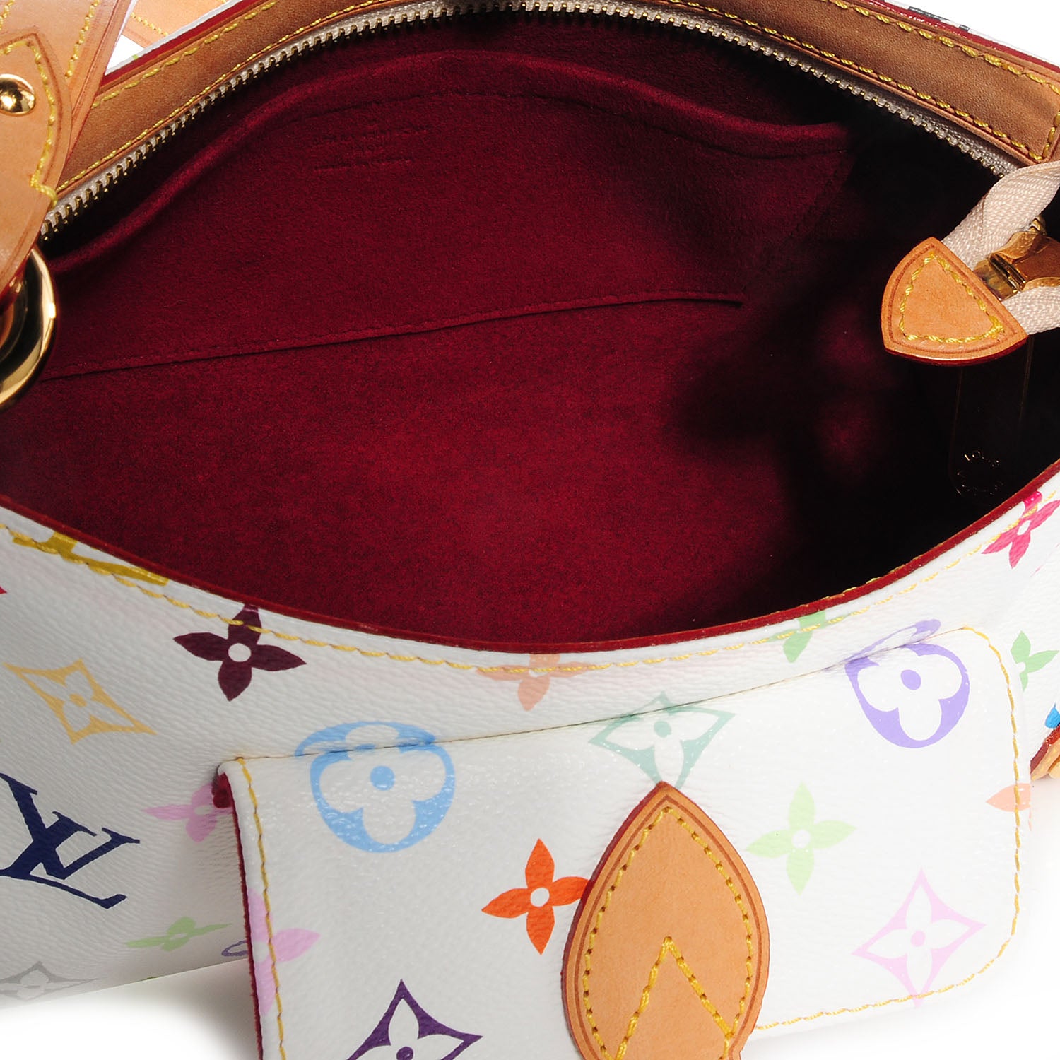 Louis Vuitton Monogram Multicolor Eliza White 5 of 7