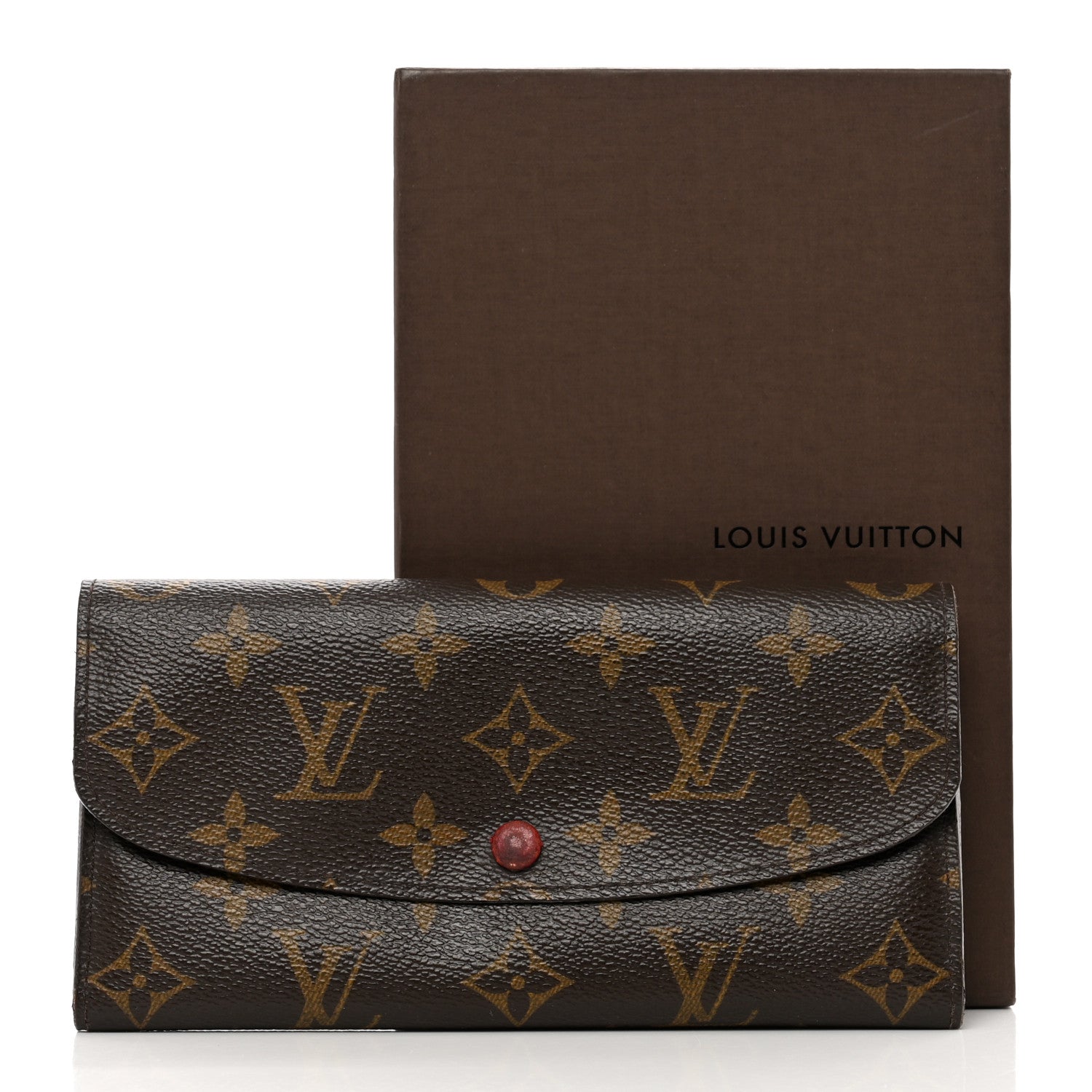 Louis Vuitton Monogram Emilie Wallet Rouge 12 of 12