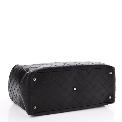 Chanel Calfskin CC Pocket Tote Black 5 of 9