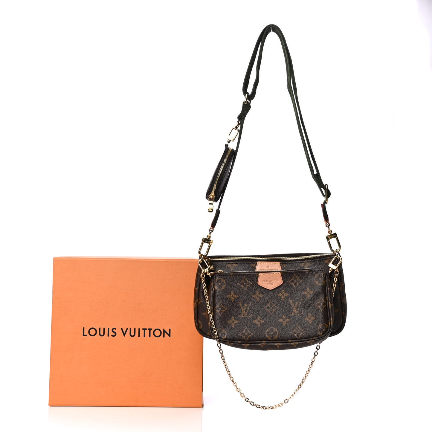 Monogram Multi Pochette Accessories Kaki