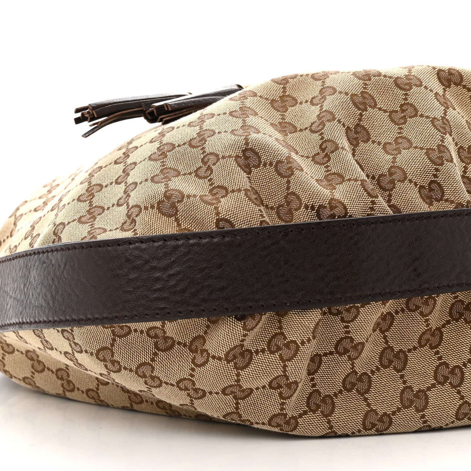 Gucci Monogram Medium Interlocking Icon Shoulder Bag Dark Brown 9 of 13