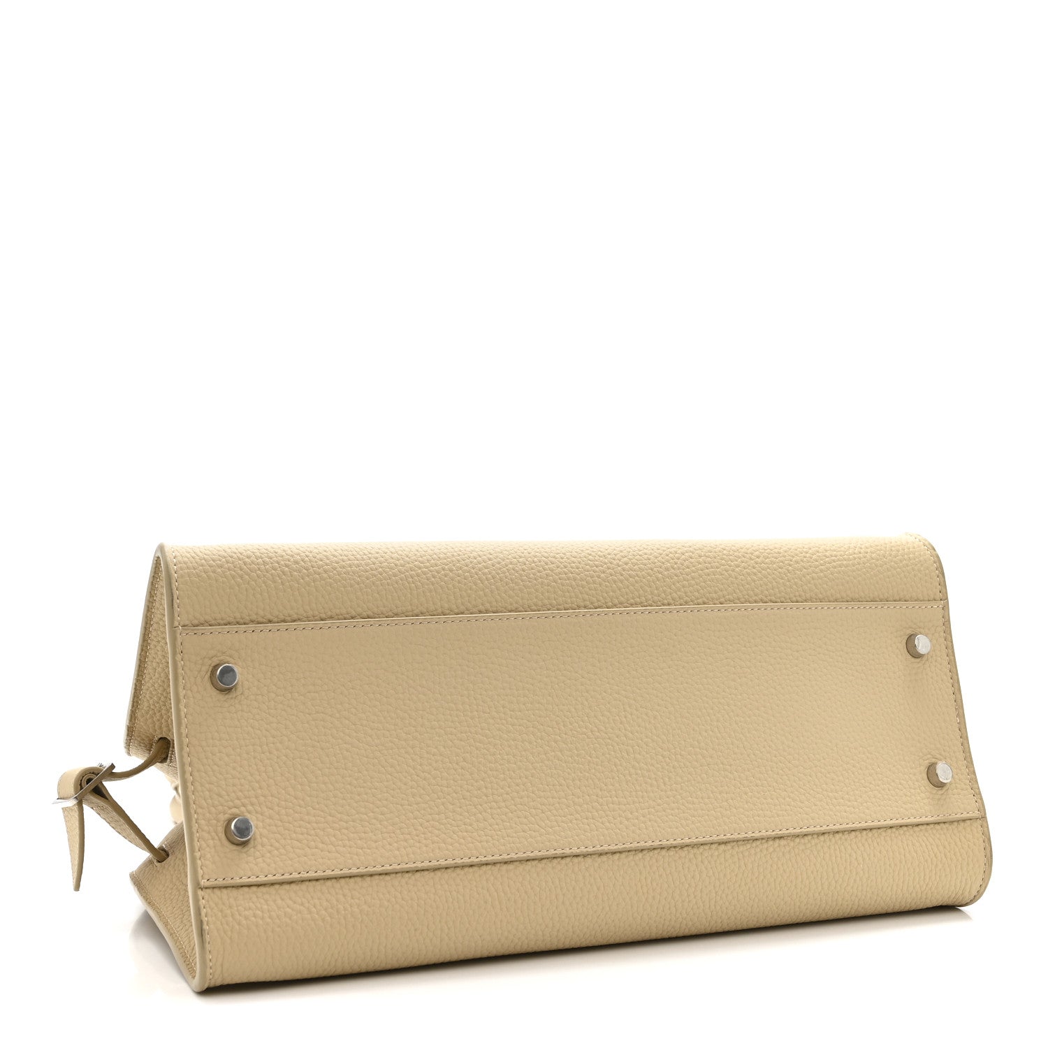 The Row Matte Grained Calfskin Margaux Shoulder 12 Boulder 4 of 9