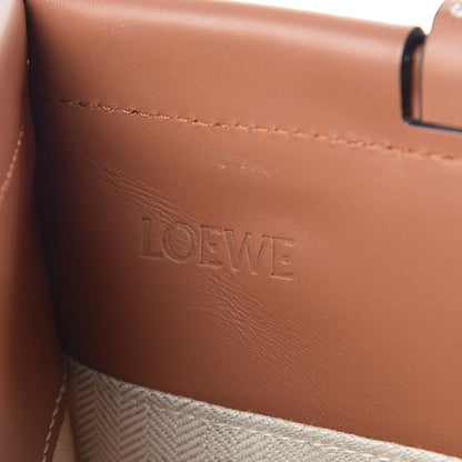 Loewe Canvas Calfskin Cushion Tote Beige 8 of 10