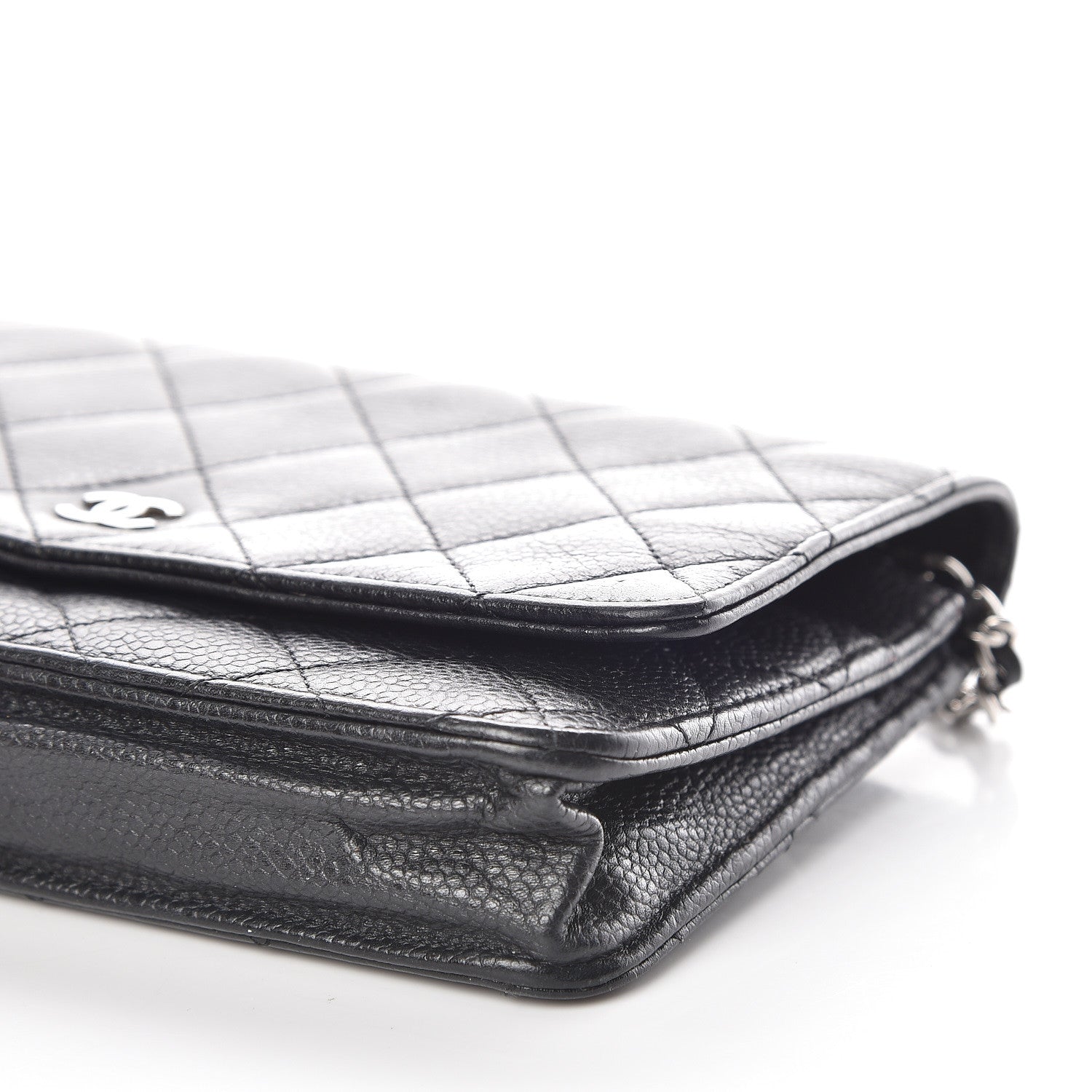 Chanel Caviar Quilted Wallet On Chain WOC Black 6 of 17
