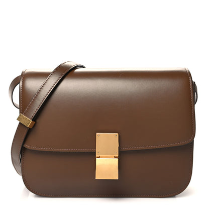 Celine Box Calfskin Medium Classic Box Flap Bag Camel 1 of 12
