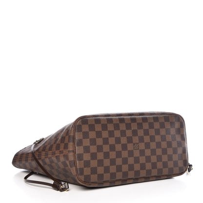 Louis Vuitton Damier Ebene Neverfull MM 4 of 10