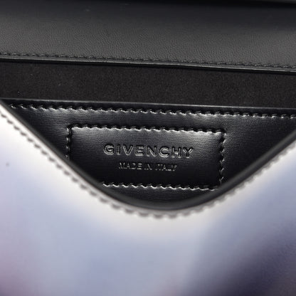 Givenchy Calfskin Ombre Infinity Flap Bag Black White 6 of 10
