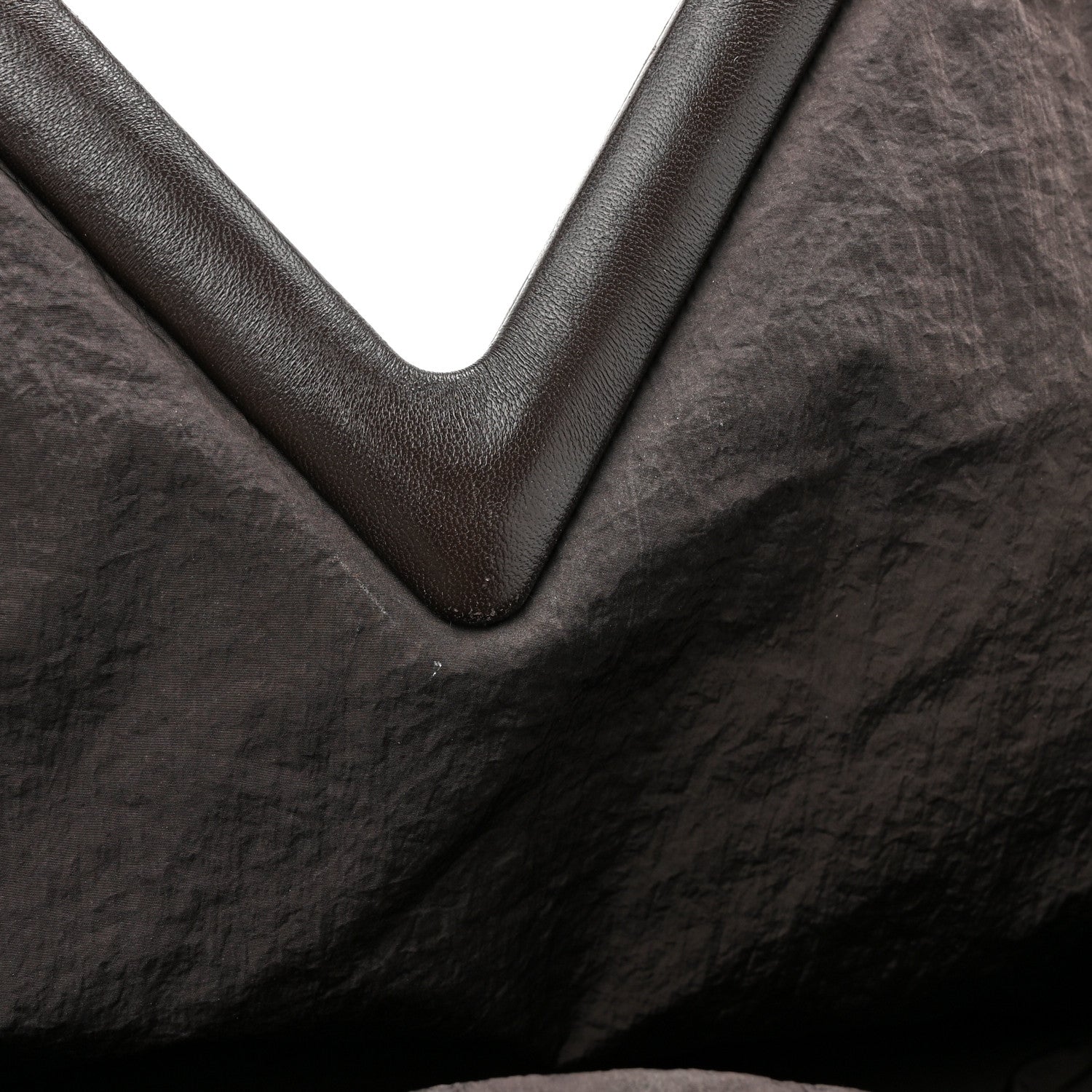 Bottega Veneta Lambskin Knit Medium The Point Triangle Bag Fondant 10 of 11