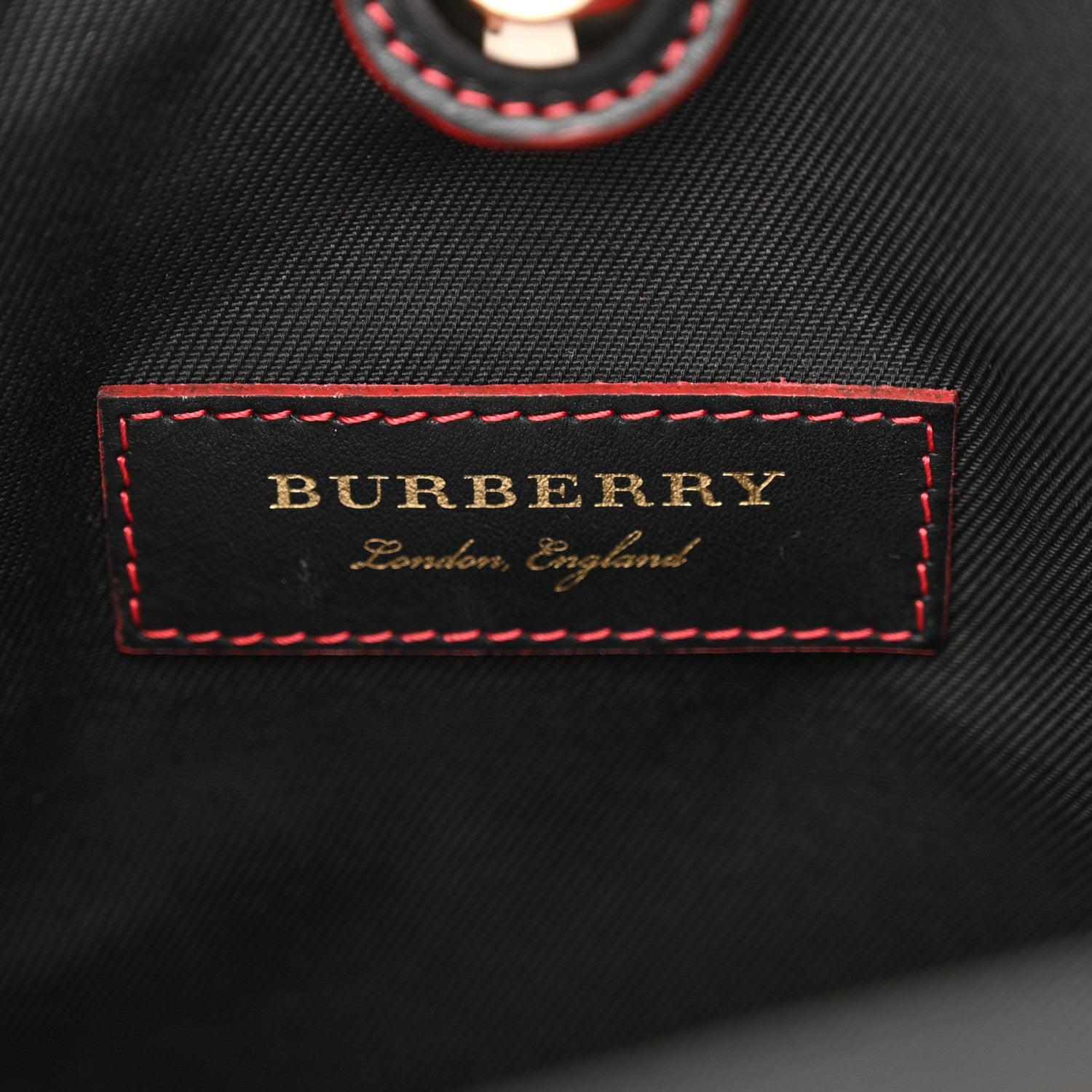 Burberry Horseferry Check Medium Ballingdon Tote Honey Black 8 of 13