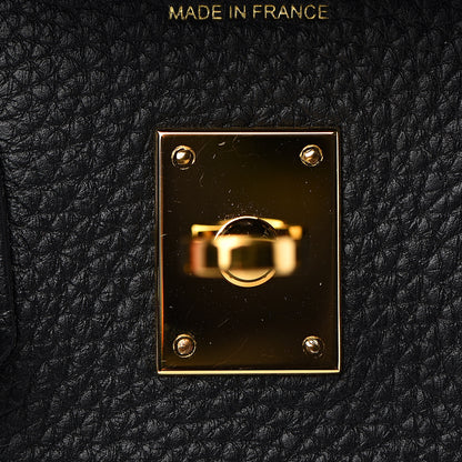 Hermes Togo Birkin 25 Black 8 of 35
