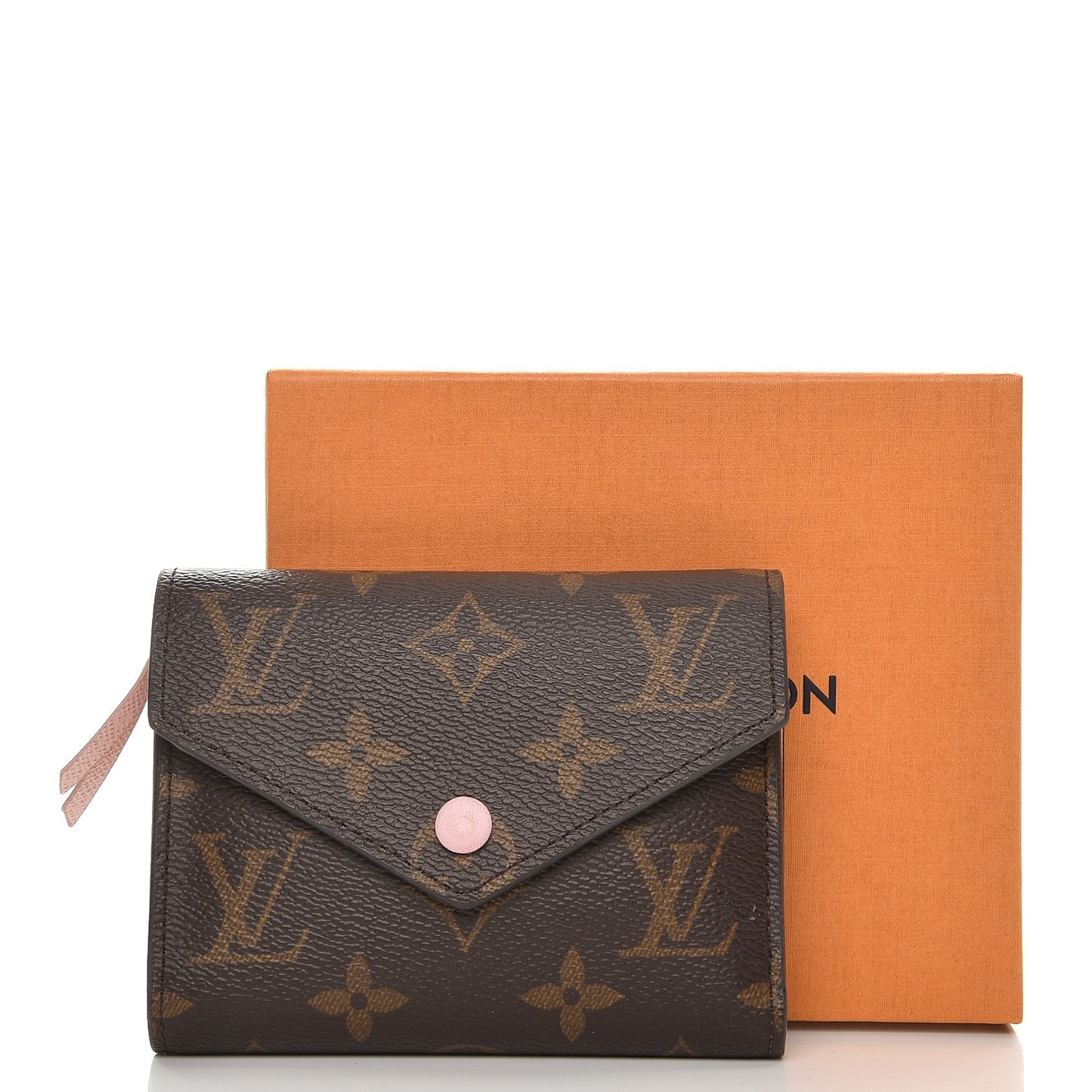 Monogram Victorine Wallet Rose Ballerine