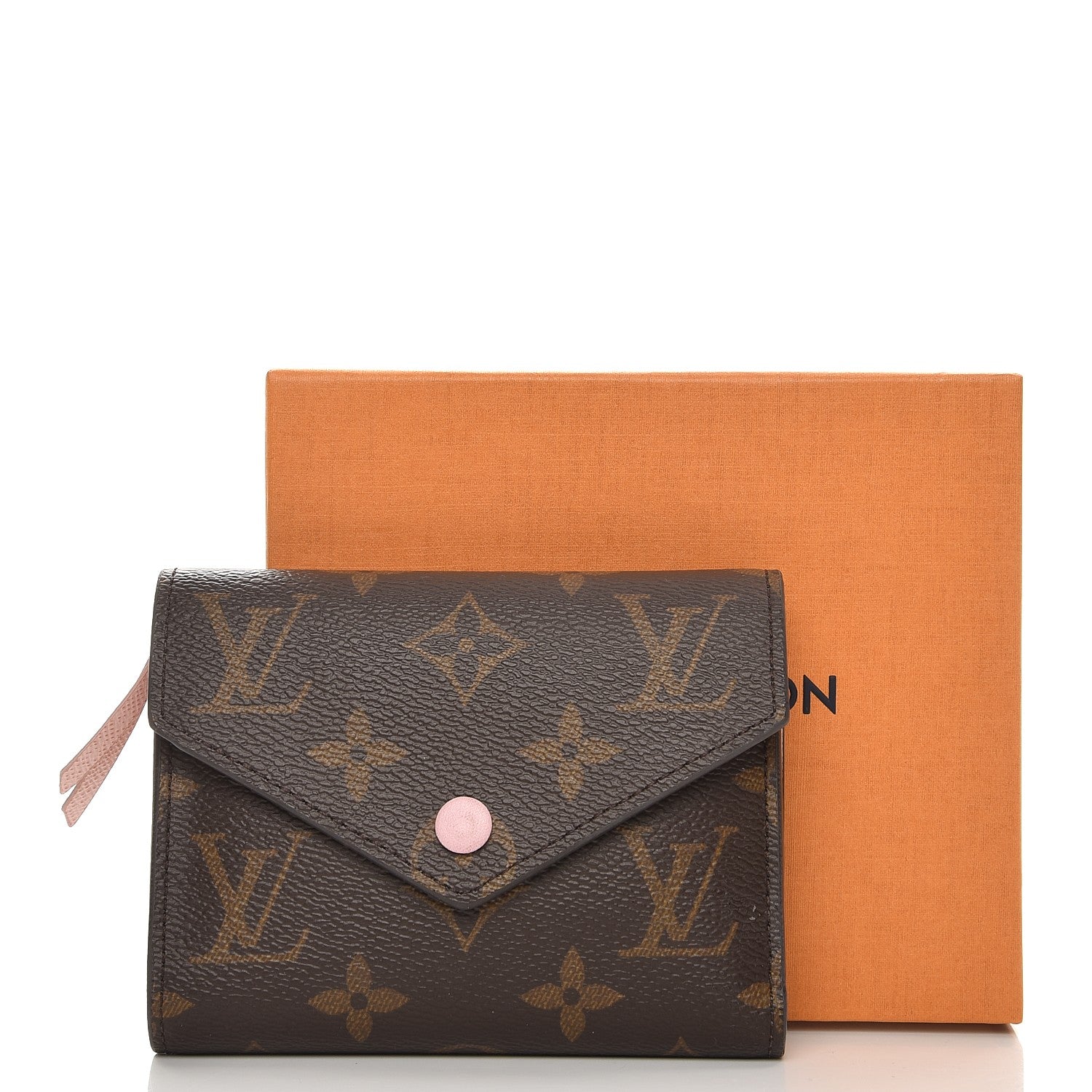 Louis Vuitton Monogram Victorine Wallet Rose Ballerine 9 of 9