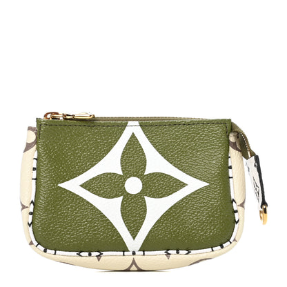 Louis Vuitton Monogram Giant Micro Pochette Accessories Kaki White 1 of 9