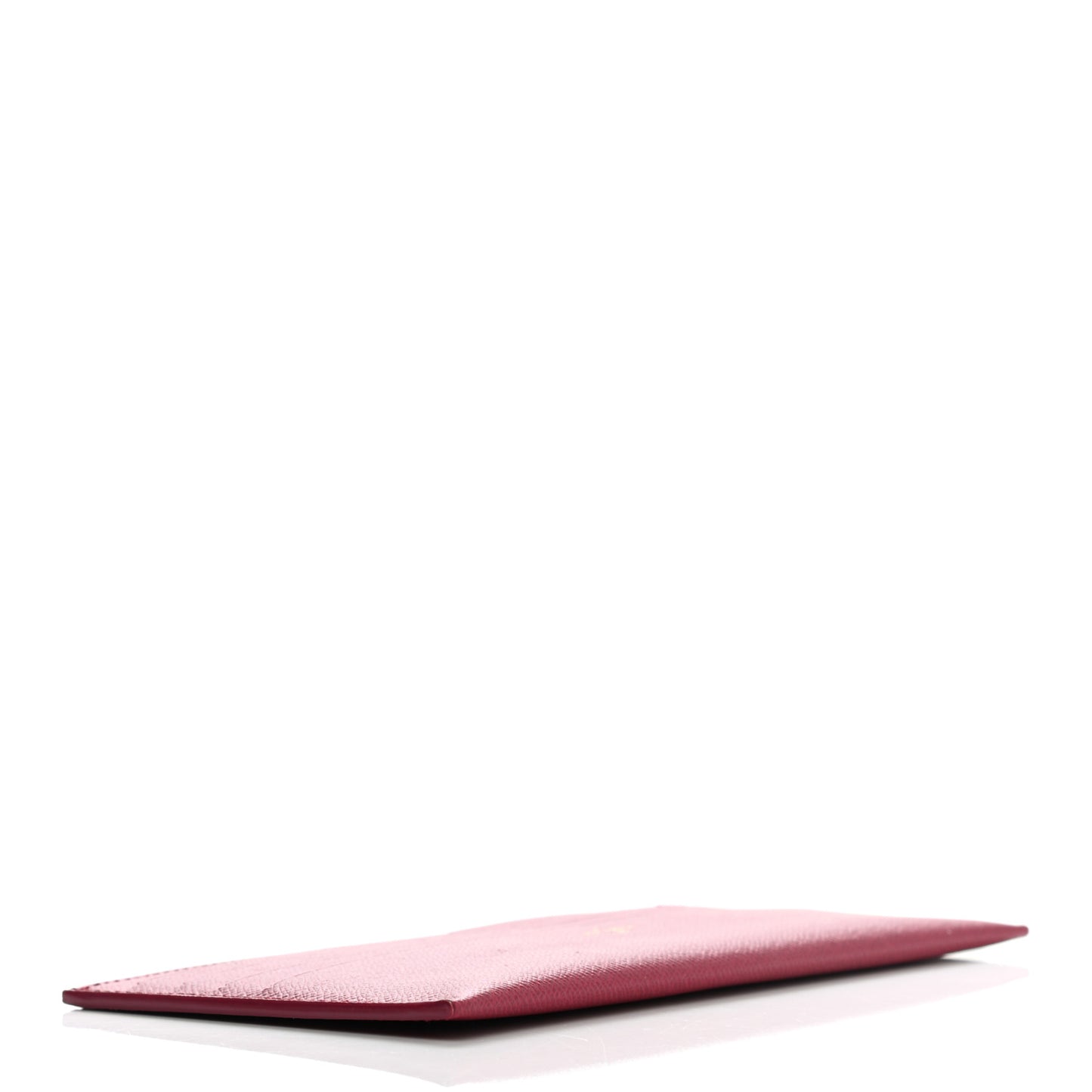 Calfskin Felicie Card Holder Insert Fuchsia