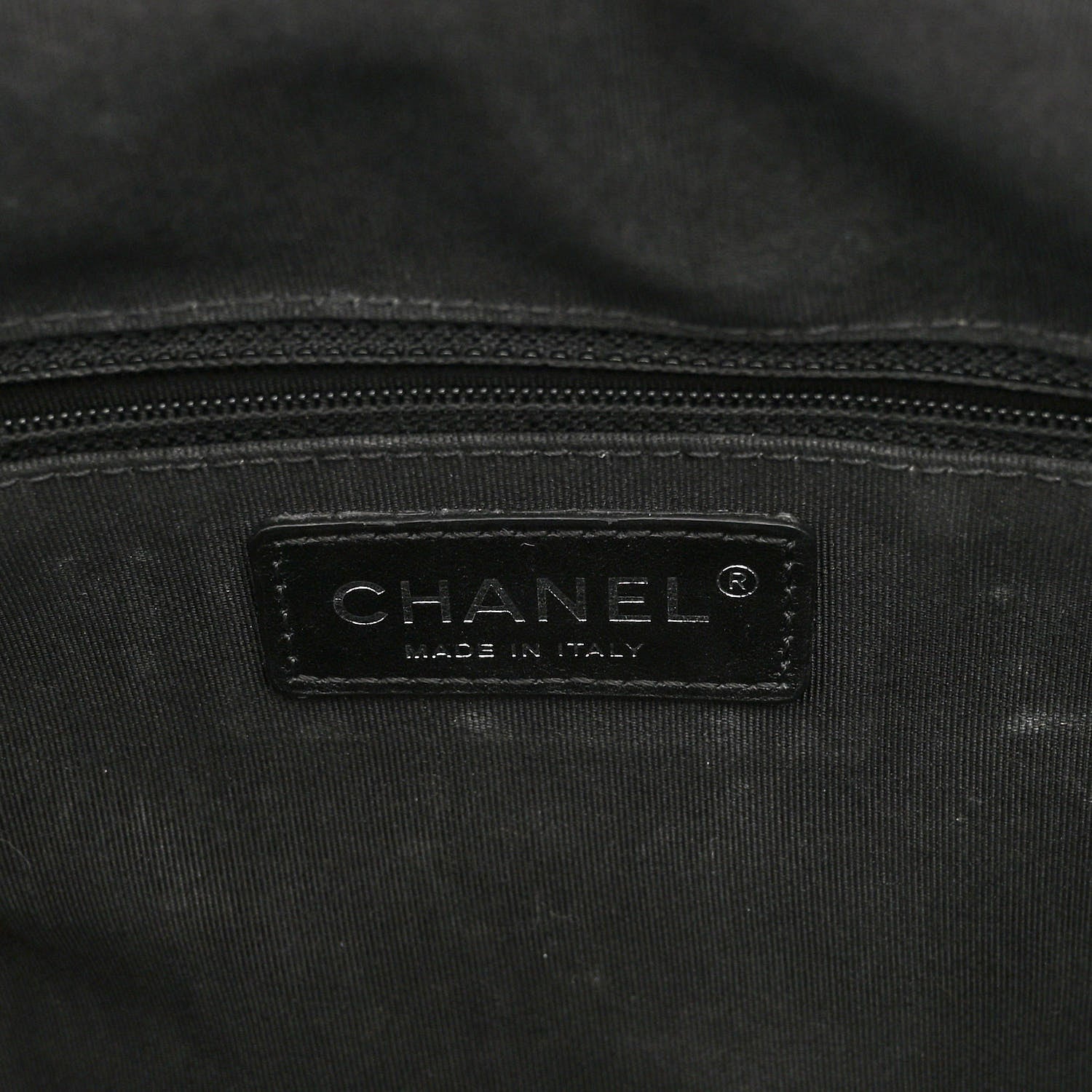 Chanel Aged Calfskin Chevron Medium Soft Bowling Bag Black 6 of 10