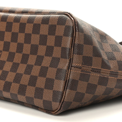 Louis Vuitton Damier Ebene Neo Neverfull MM Rose Ballerine 9 of 11