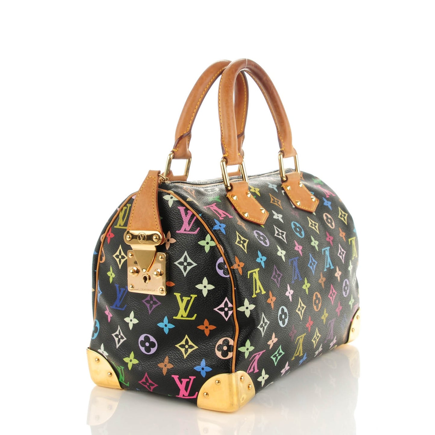 Monogram Multicolor Speedy 30 Black