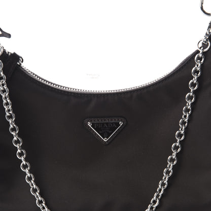 Prada Tessuto Nylon Re-Edition 2005 Shoulder Bag Caffe 11 of 12