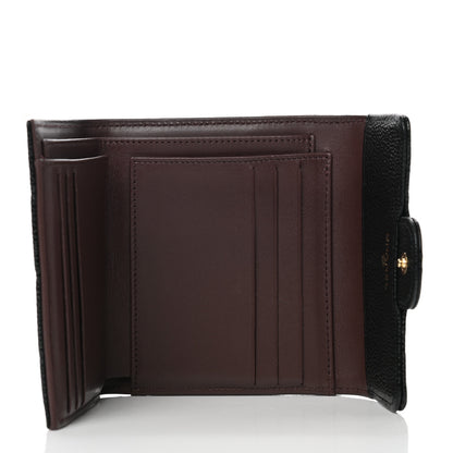 Chanel Caviar Quilted Compact Flap Wallet Black 5 of 8