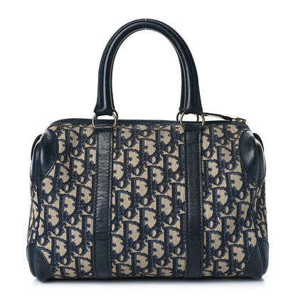 Christian Dior Monogram Boston Navy Blue 1 of 15