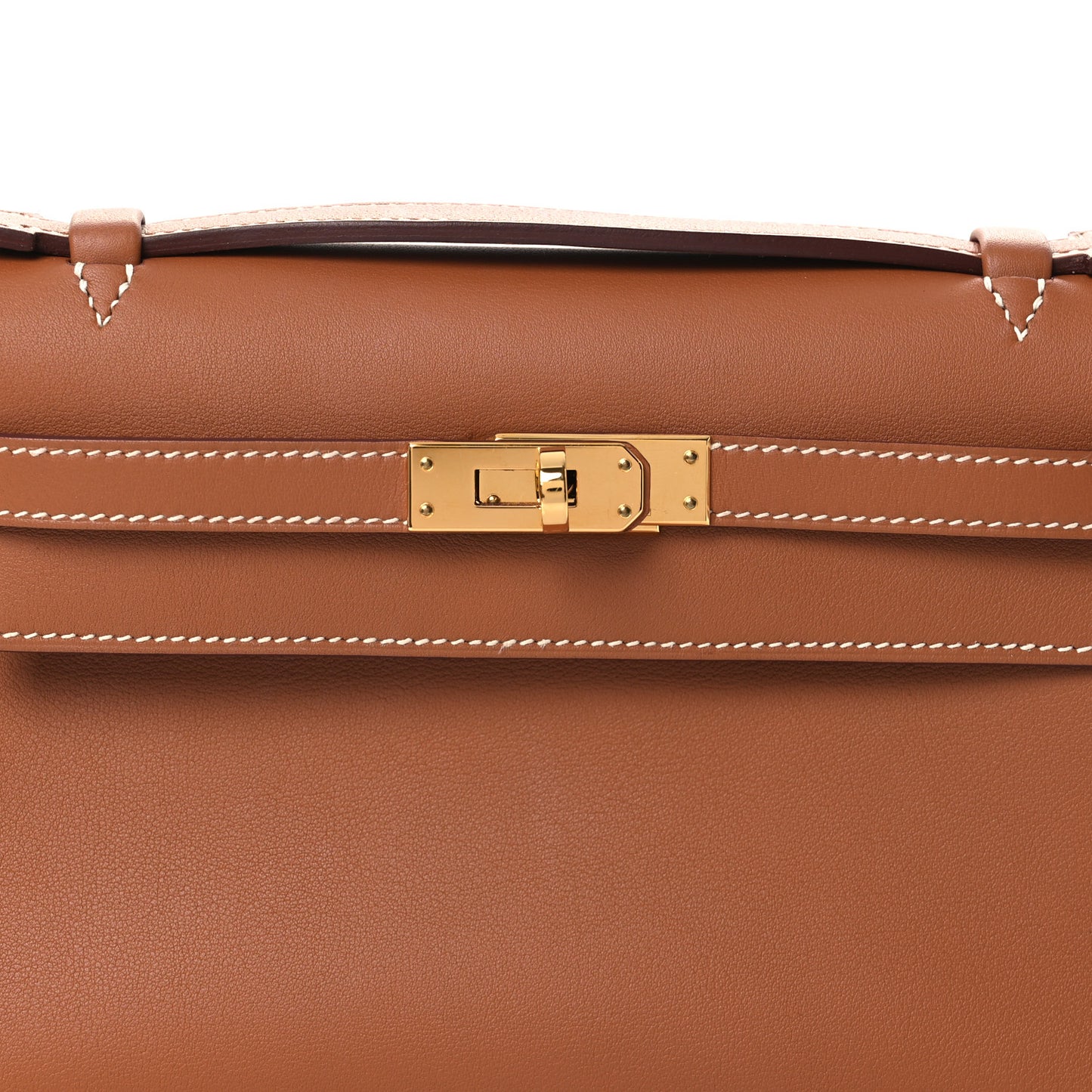 Swift Kelly Pochette Clutch Gold
