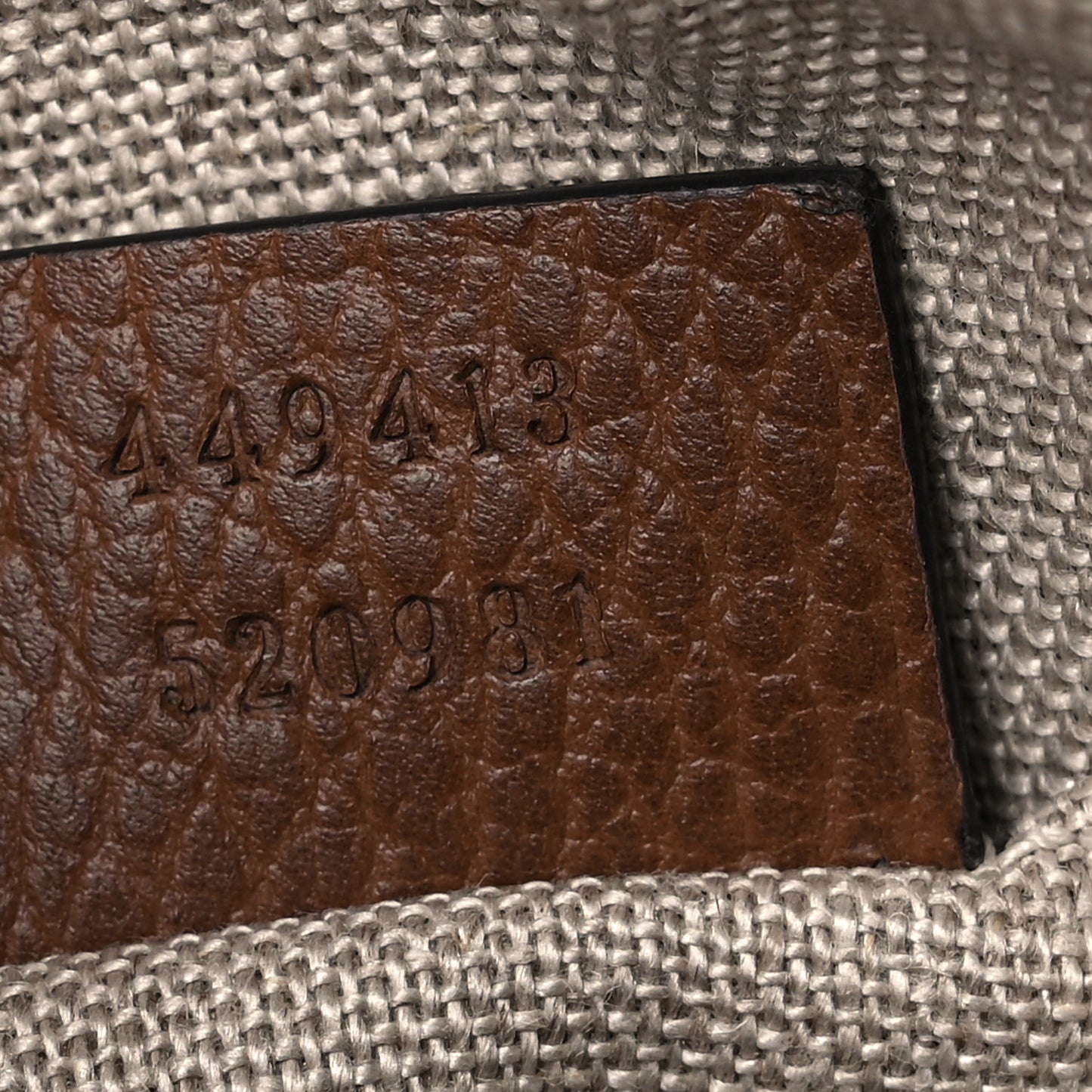 Monogram Mini Bree Messenger Bag Beige Tabacco