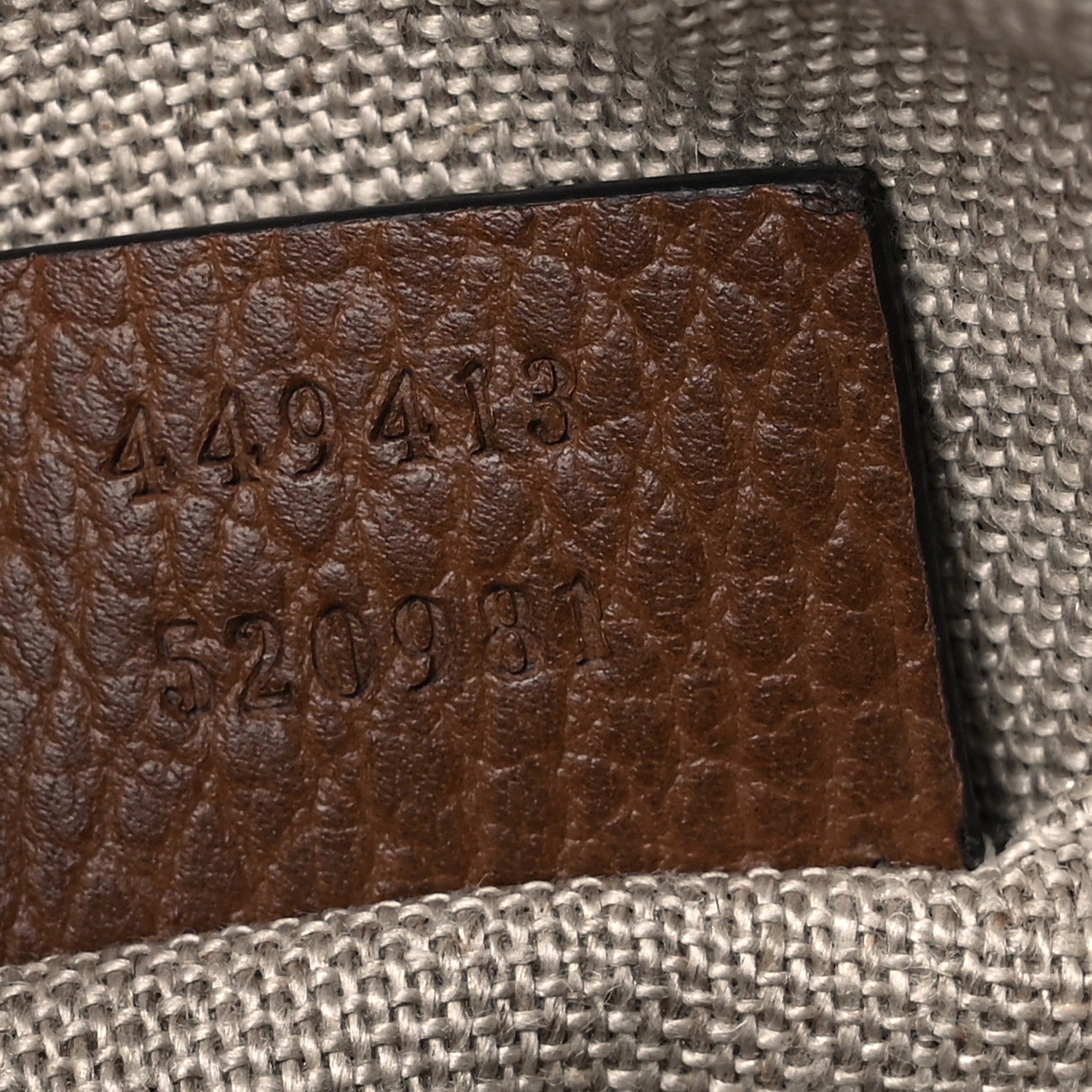 Gucci Monogram Mini Bree Messenger Bag Beige Tabacco 7 of 10