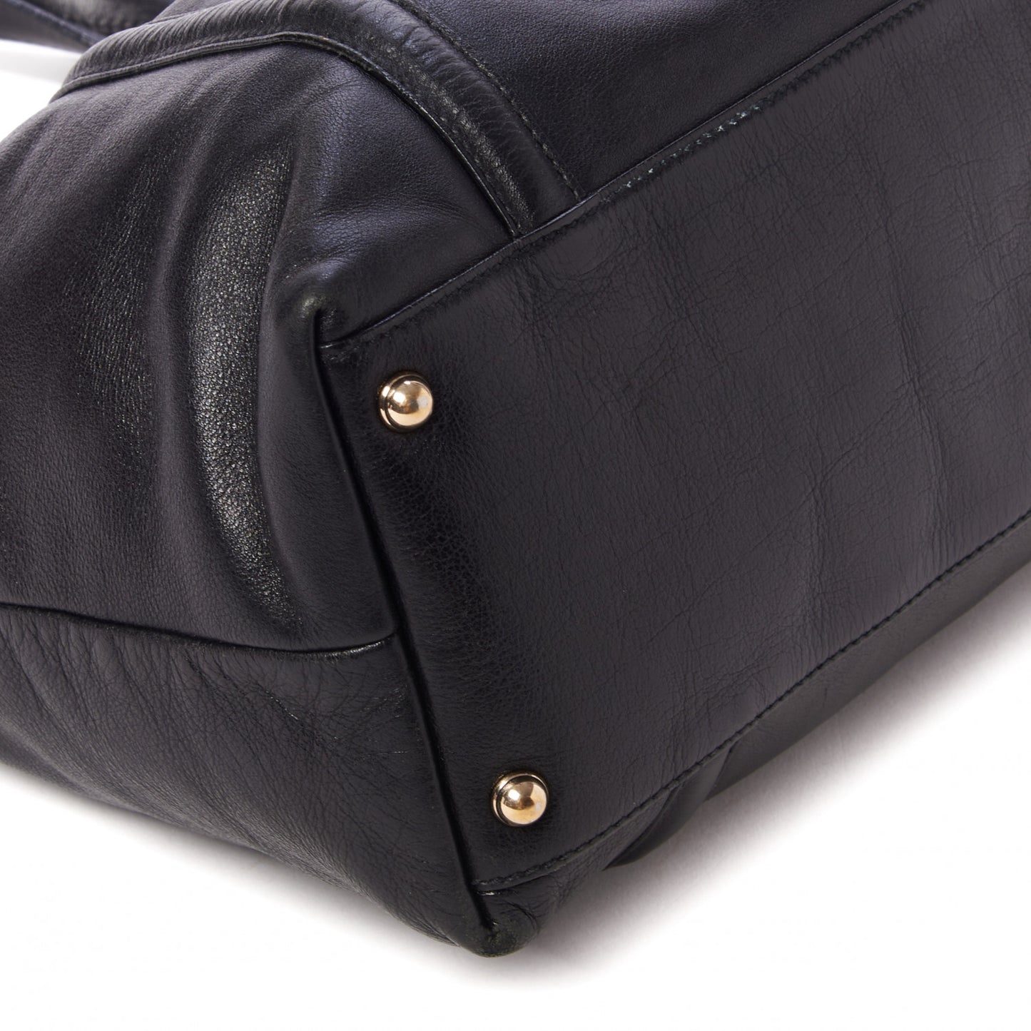 Calfskin Medium Britt Tote Black