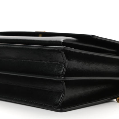 Saint Laurent Calfskin Medium Monogram Sunset Black 7 of 12