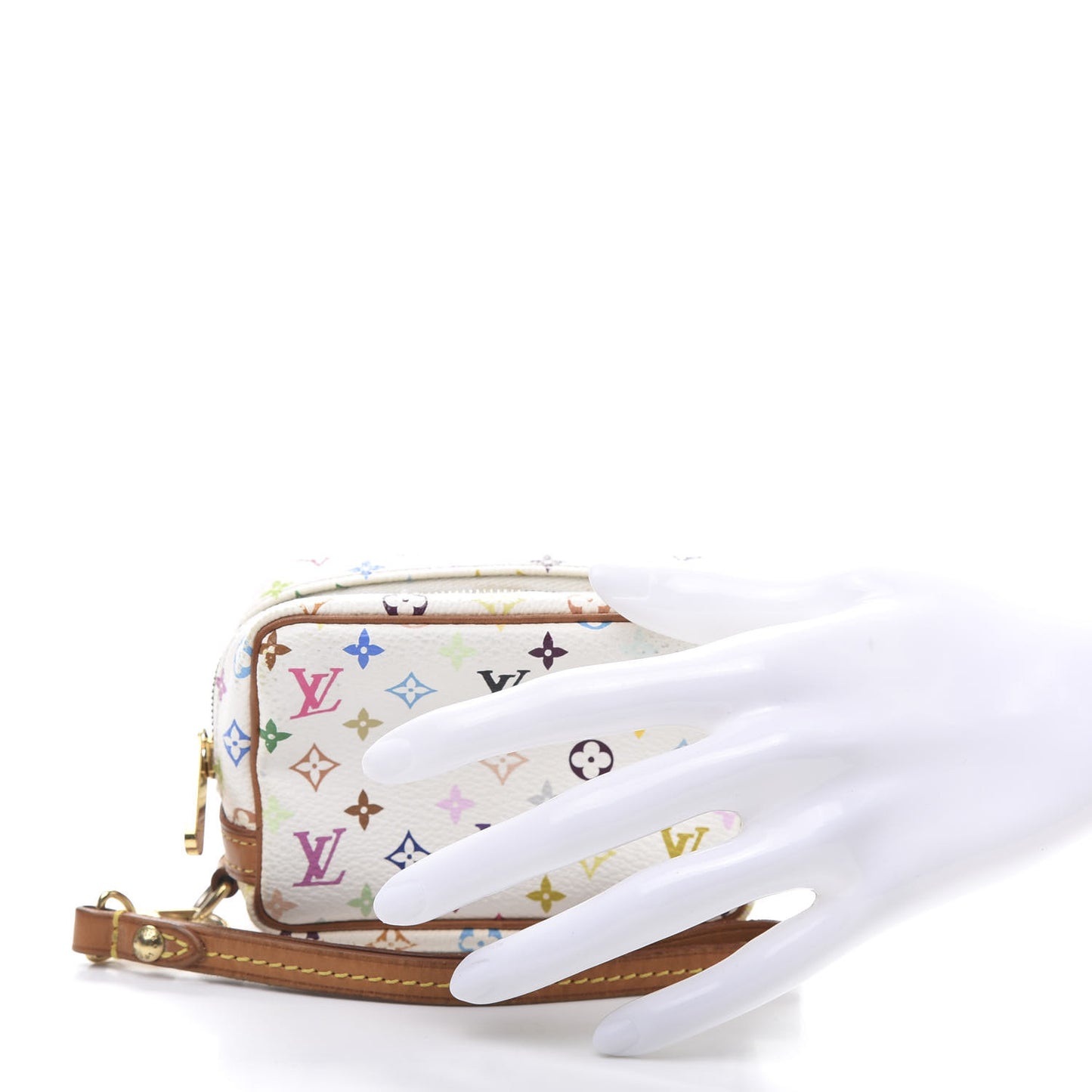 Monogram Multicolor Trousse Wapity White