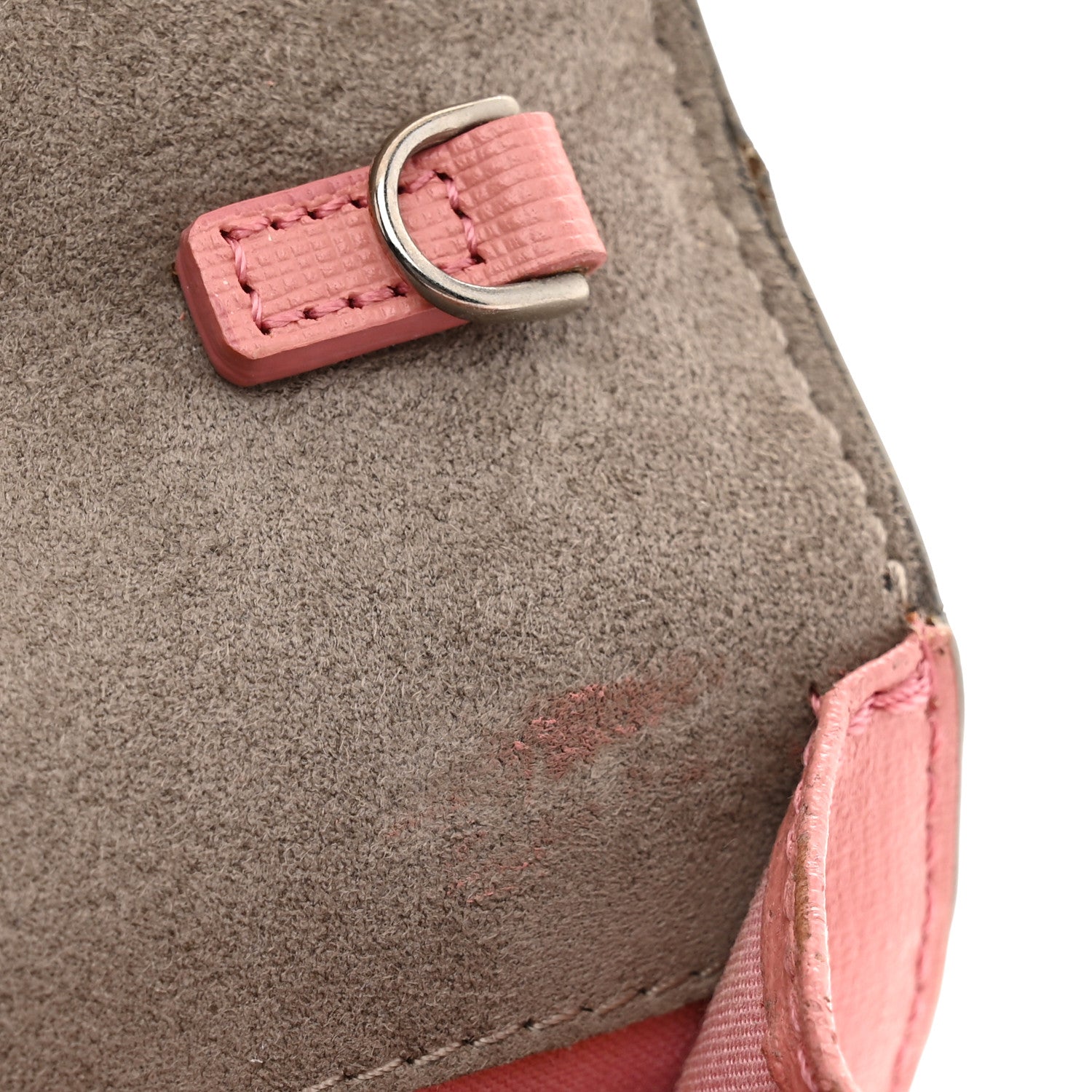 Fendi Vitello Elite Crystal Eye Monster Tube Wallet on Chain Grigio Polvere Ribes Multicolor 11 of 14