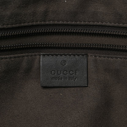 Gucci GG Supreme Monogram Medium Zippered Tote Dark Brown 6 of 9