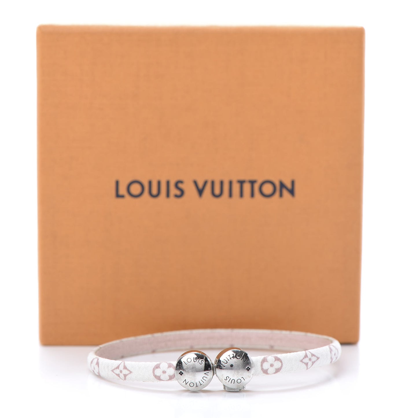 Monogram Mini Historic Bracelet 19 White